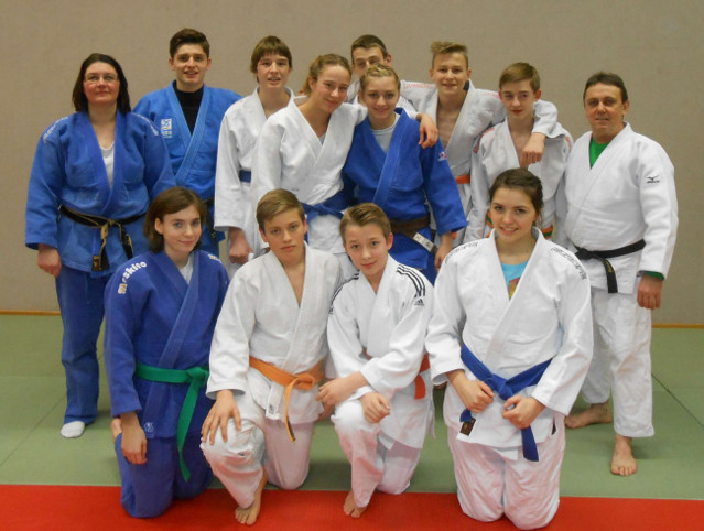 Nordbadische EM U18 2014 - teilnehmende Judoka